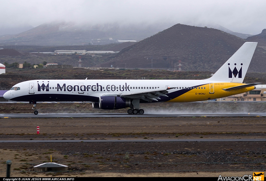 G-MONJ - Boeing 757-2T7 - Monarch Airlines