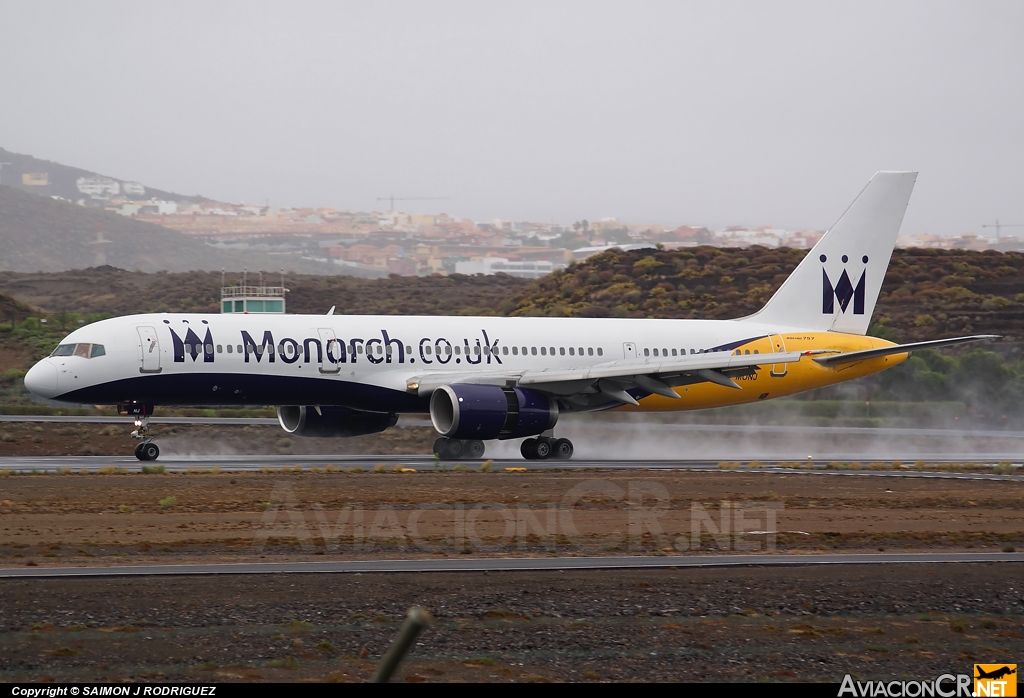 G-MONJ - Boeing 757-2T7 - Monarch Airlines