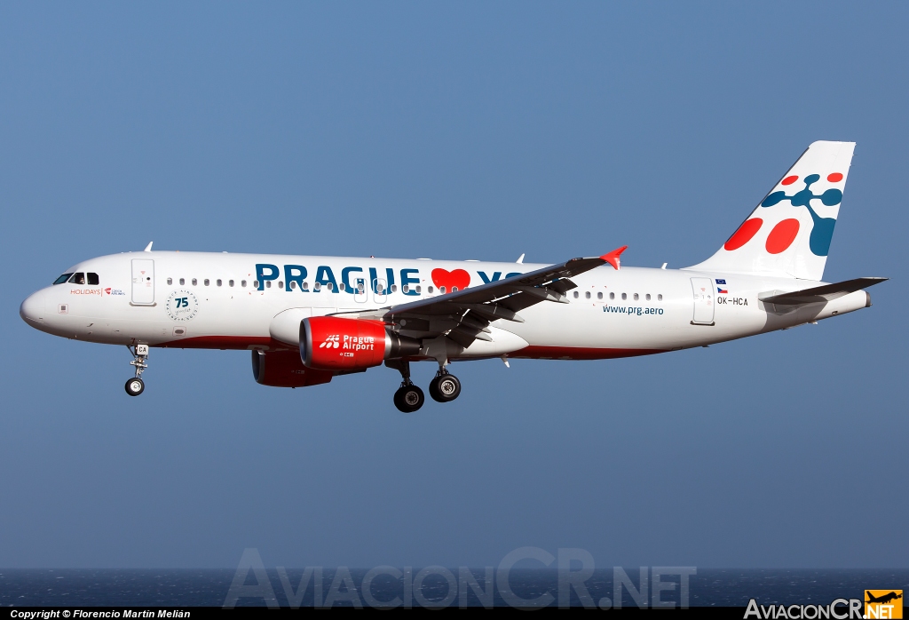 OK-HCA - Airbus A320-214 - Holidays Czech Airlines
