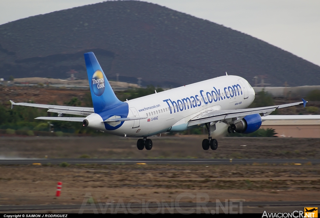 G-KKAZ - Airbus A320-214 - Thomas Cook Airlines