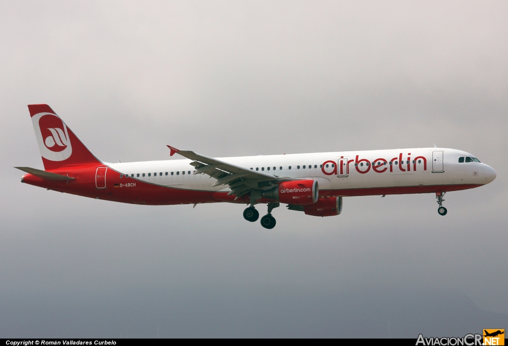 D-ABCH - Airbus A321-211 - Air Berlin