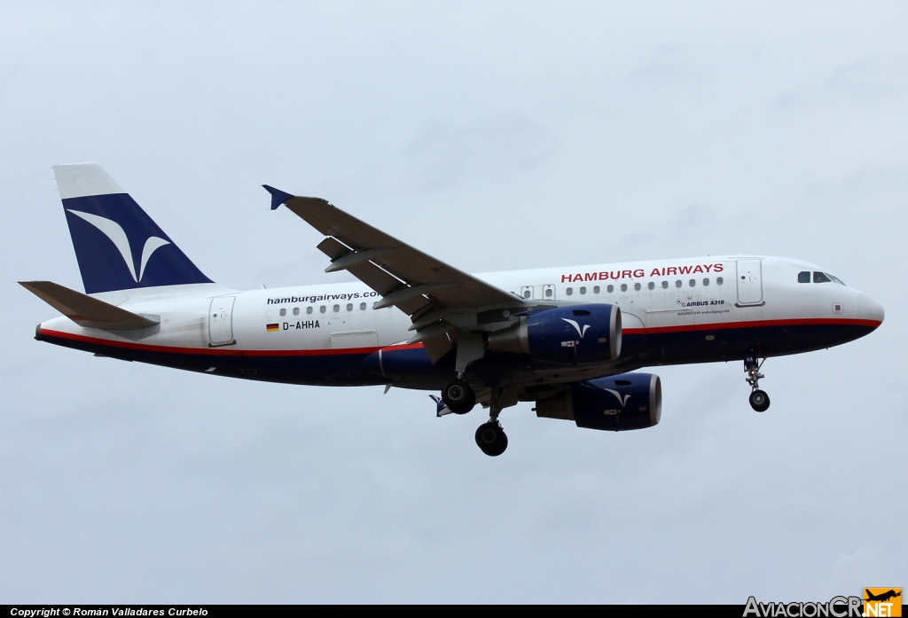 D-AHHA - Airbus A319-112 - Hamburg Airways