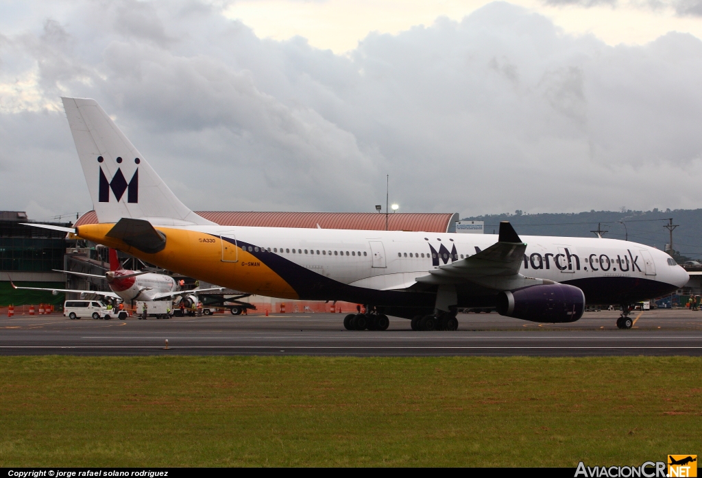 G-SMAN - Airbus A330-243 - Monarch Airlines