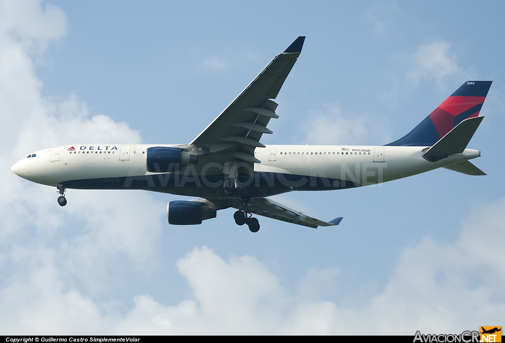 N852NW - Airbus A330-223 - Delta Air Lines