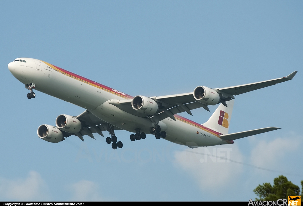 EC-JFX - Airbus A340-642 - Iberia