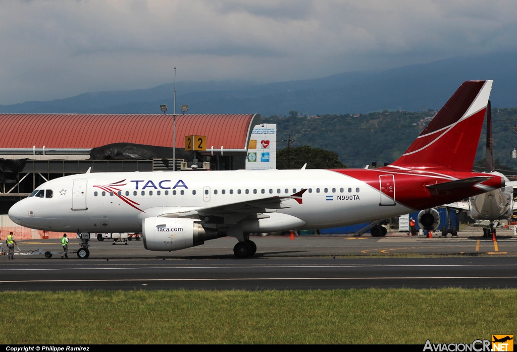 N990TA - Airbus A319-112 - TACA