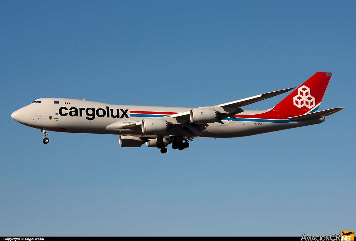 LX-VCE - Boeing 747-8R7F - Cargolux Airlines International