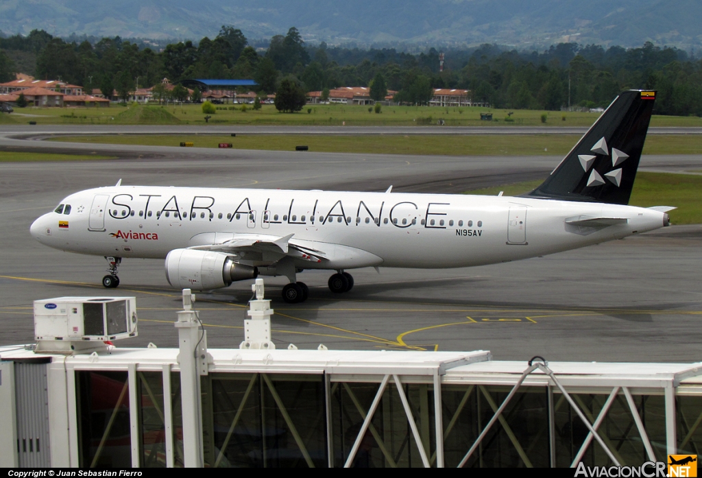 N195AV - Airbus A320-214 - Avianca