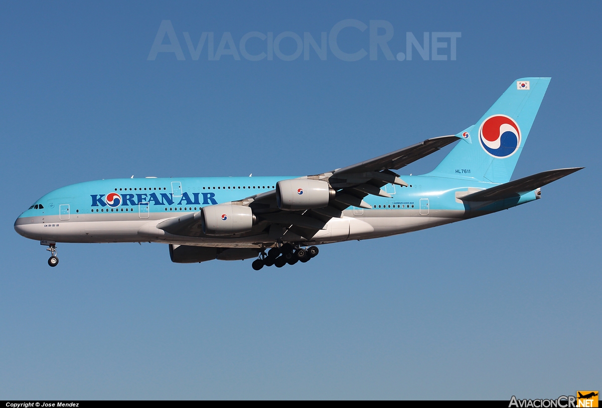 HL7611 - Airbus A380-861 - Korean Air