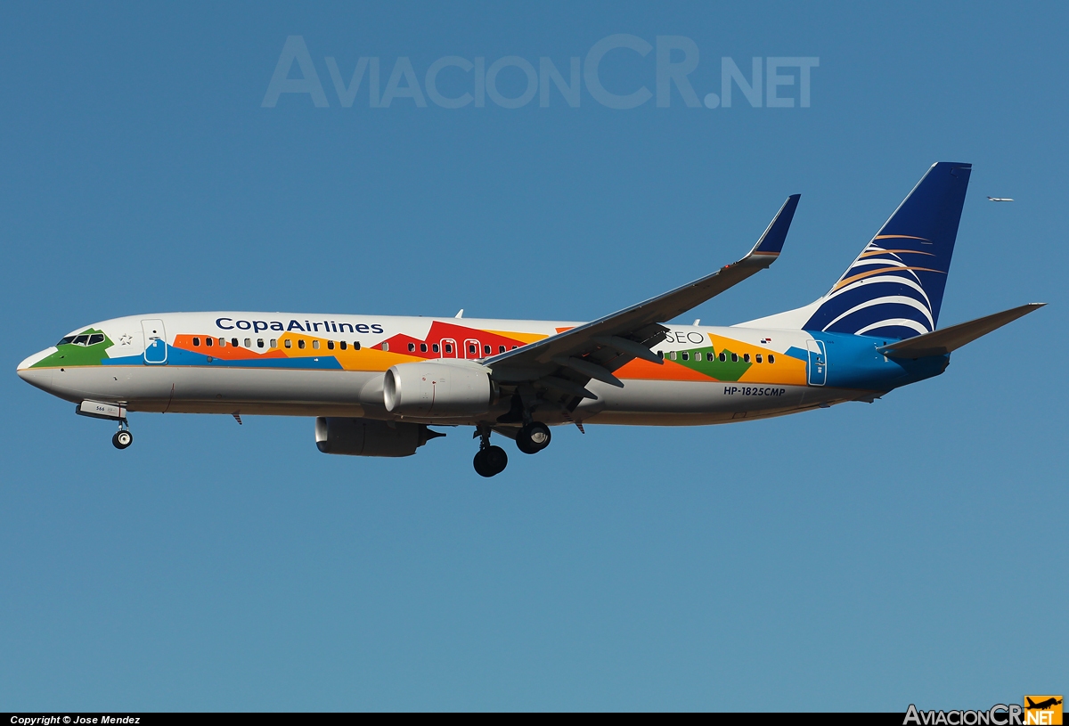 HP-1825CMP - Boeing 737-8V3 - Copa Airlines