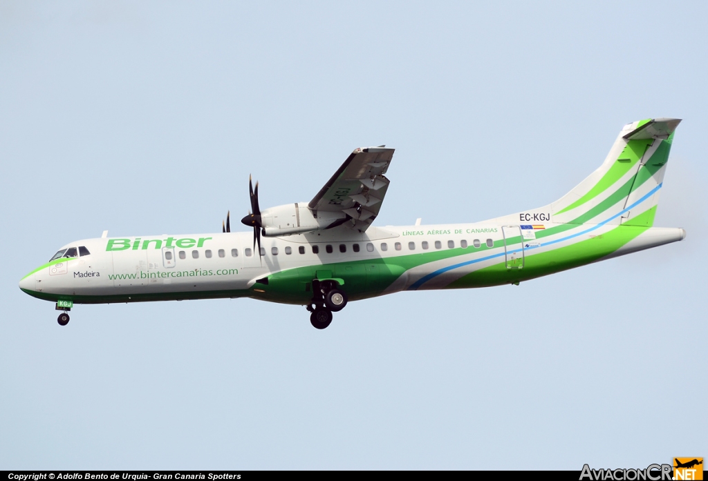 EC-KGJ - ATR 72-212A - Binter Canarias