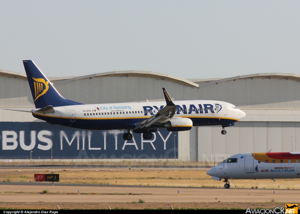 EI-EFA - Boeing 737-8AS - Ryanair