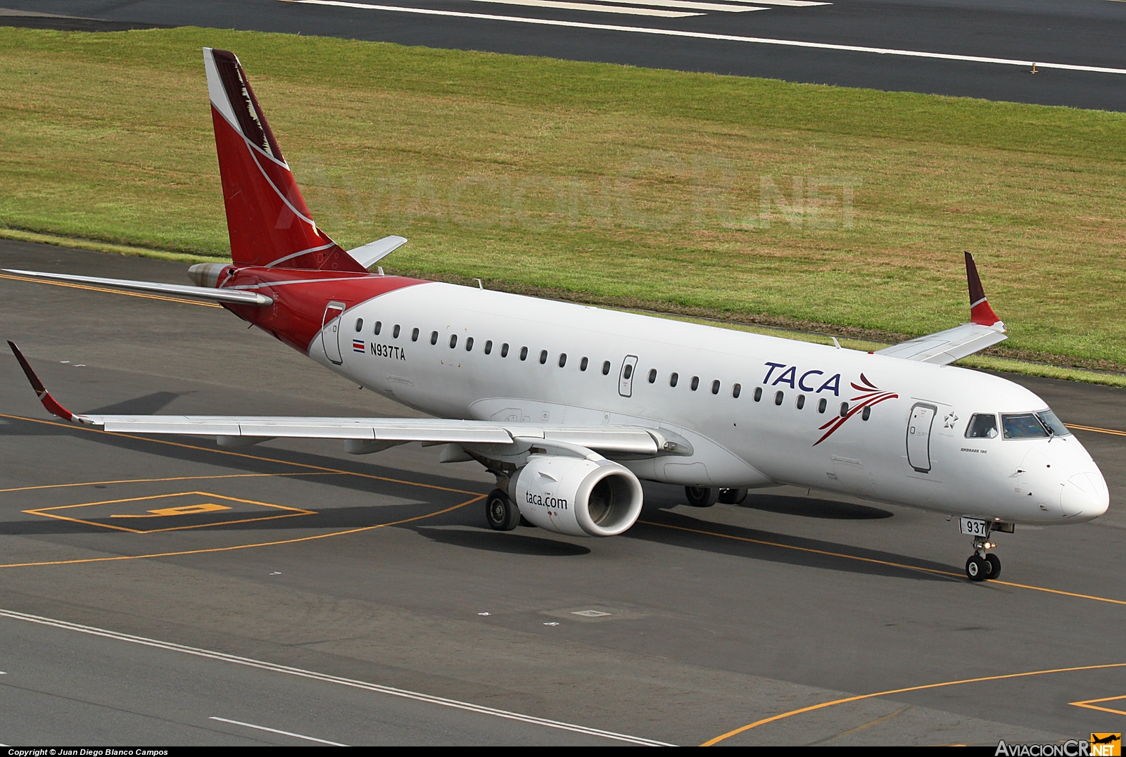 N937TA - Embraer 190-100IGW - TACA