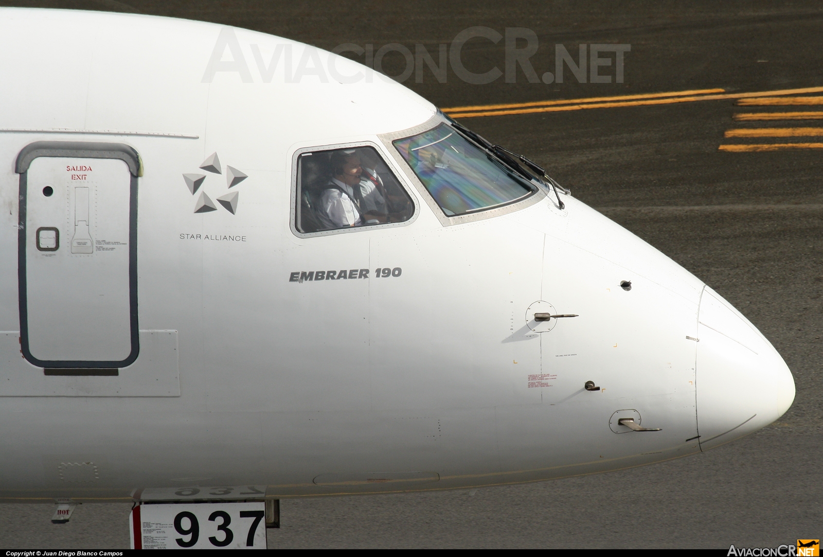 N937TA - Embraer 190-100IGW - TACA