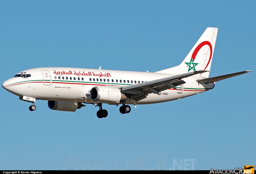 CN-RNH - Boeing 737-5B6 - Royal Air Maroc
