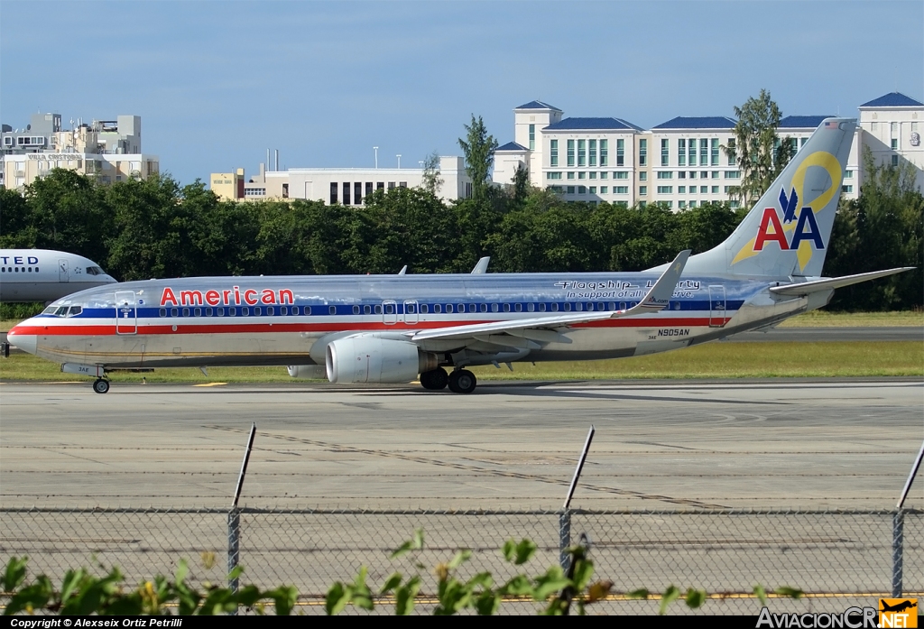 N905AN - Boeing 737-823 - American Airlines