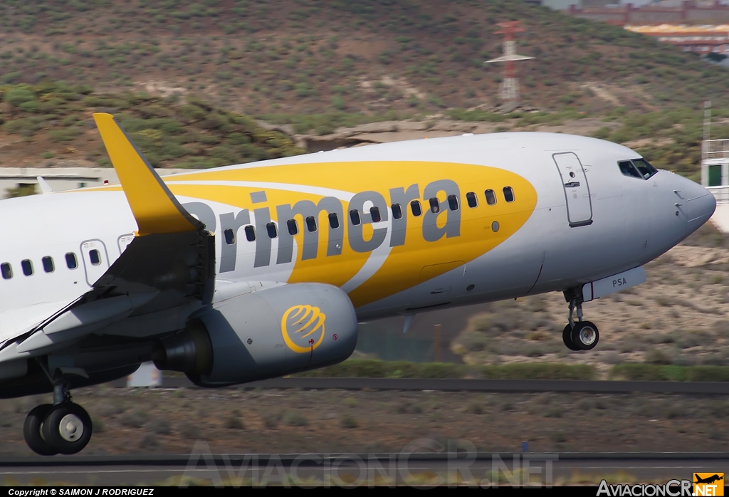 OY-PSA - Boeing 737-8Q8 - Primera Air Scandinavia