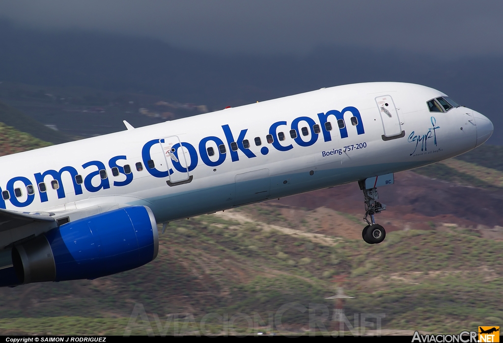 G-TCBC - Boeing 757-236 - Thomas Cook Airlines UK.