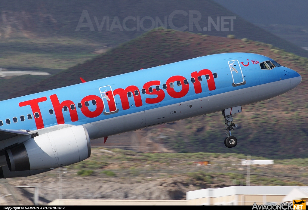 G-BYAY - Boeing 757-204 - Thomsonfly