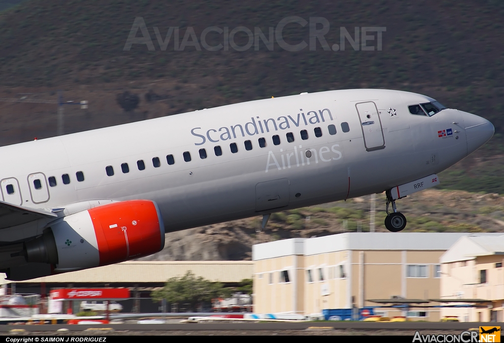LN-RRF - Boeing 737-883 - Scandinavian Airlines - SAS