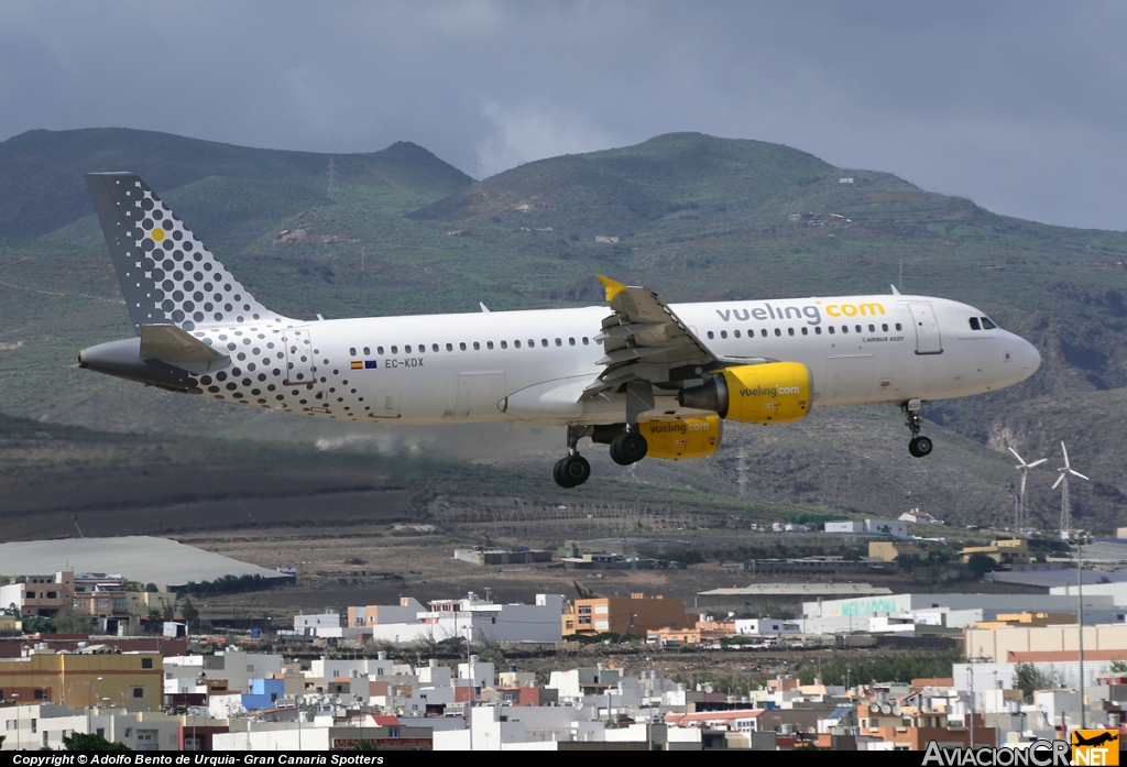 EC-KDX - Airbus A320-216 - Vueling