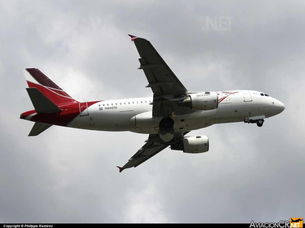 N990TA - Airbus A319-112 - TACA