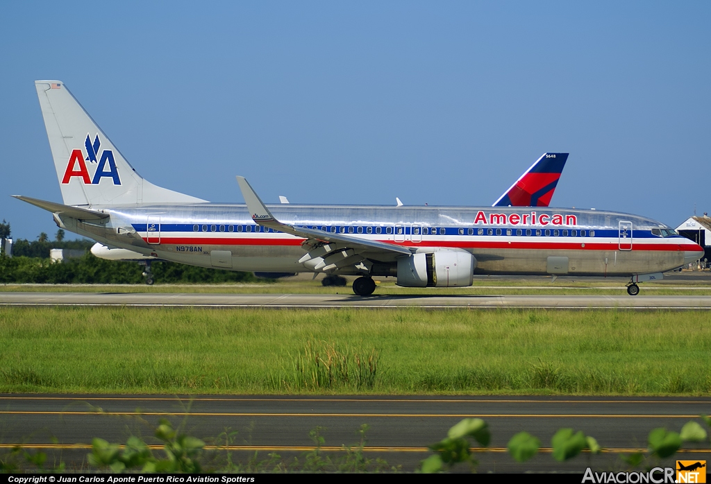 N978AN - Boeing 737-823 - American Airlines