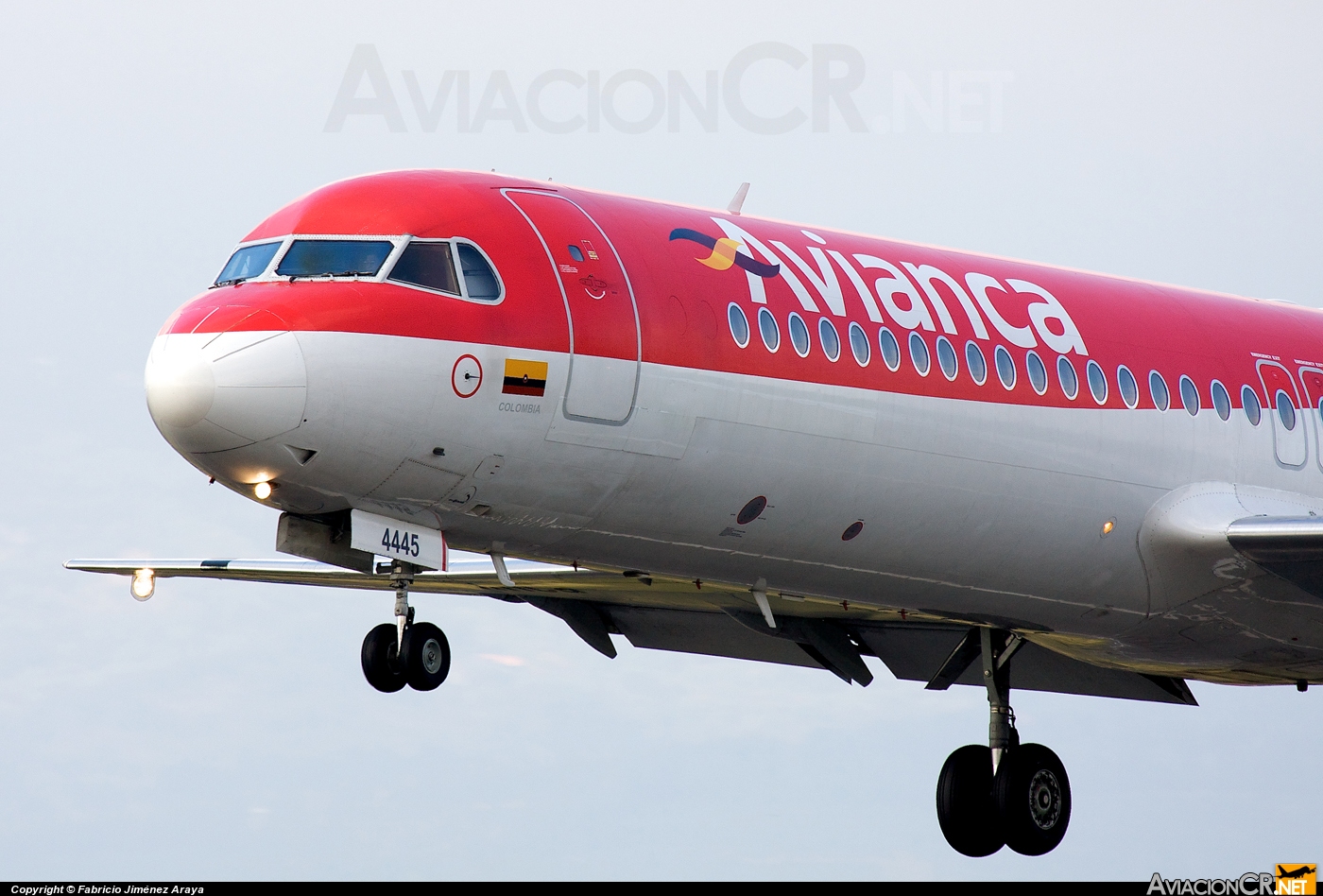 HK-4445 - Fokker 100 - Avianca Colombia