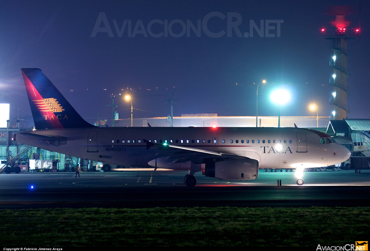 N520TA - Airbus A319-132 - TACA