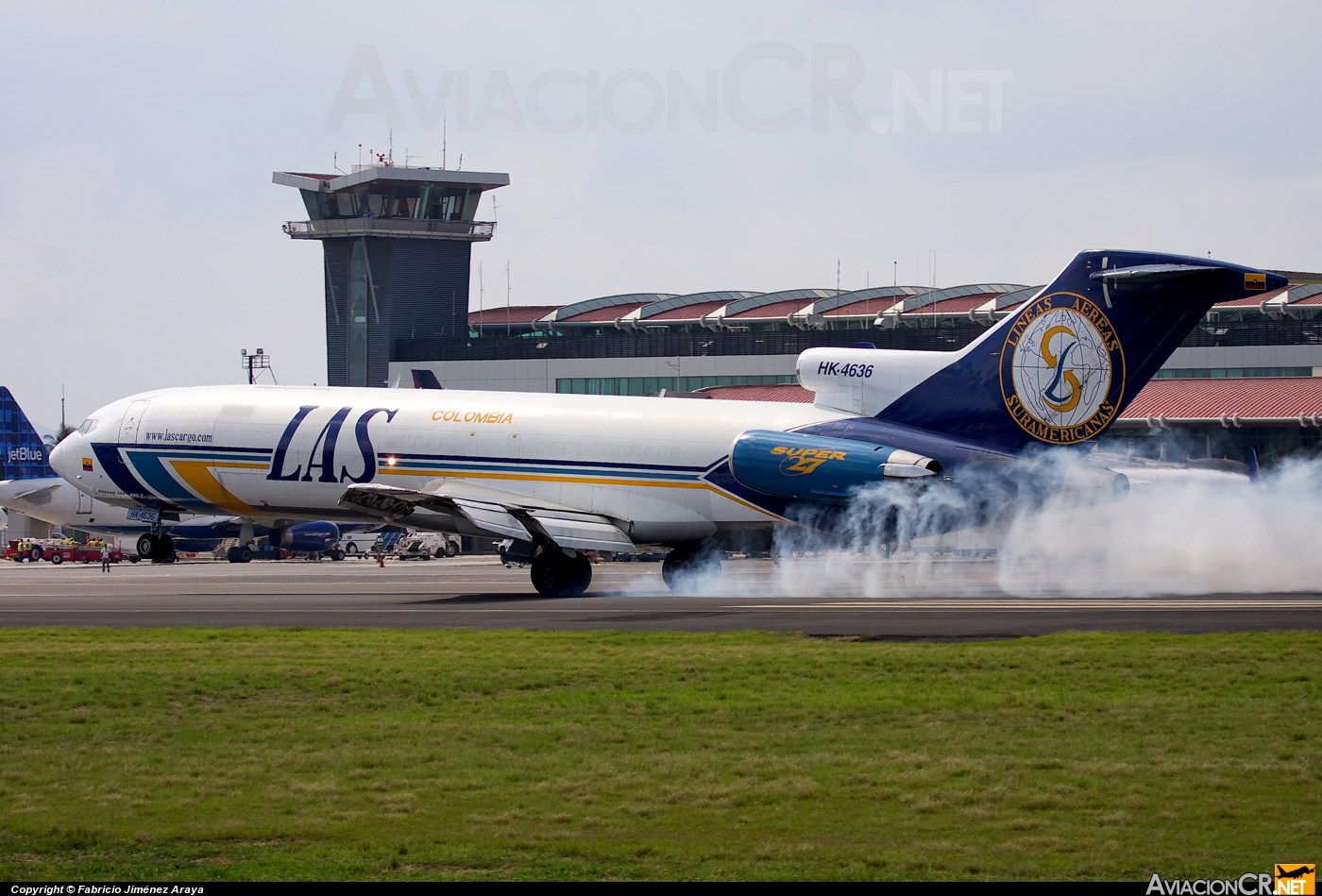 HK-4636 - Boeing 727-2X3/Adv(F) - Lineas Aereas Suramericanas