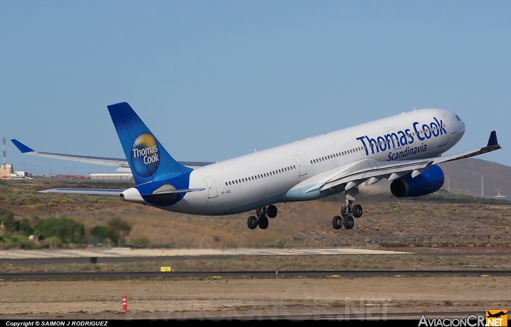 OY-VKG - Airbus A330-343X - Thomas Cook Airlines (Scandinavia)