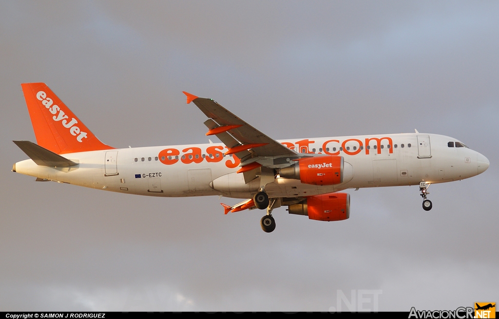 G-EZTC - Airbus A320-214 - EasyJet