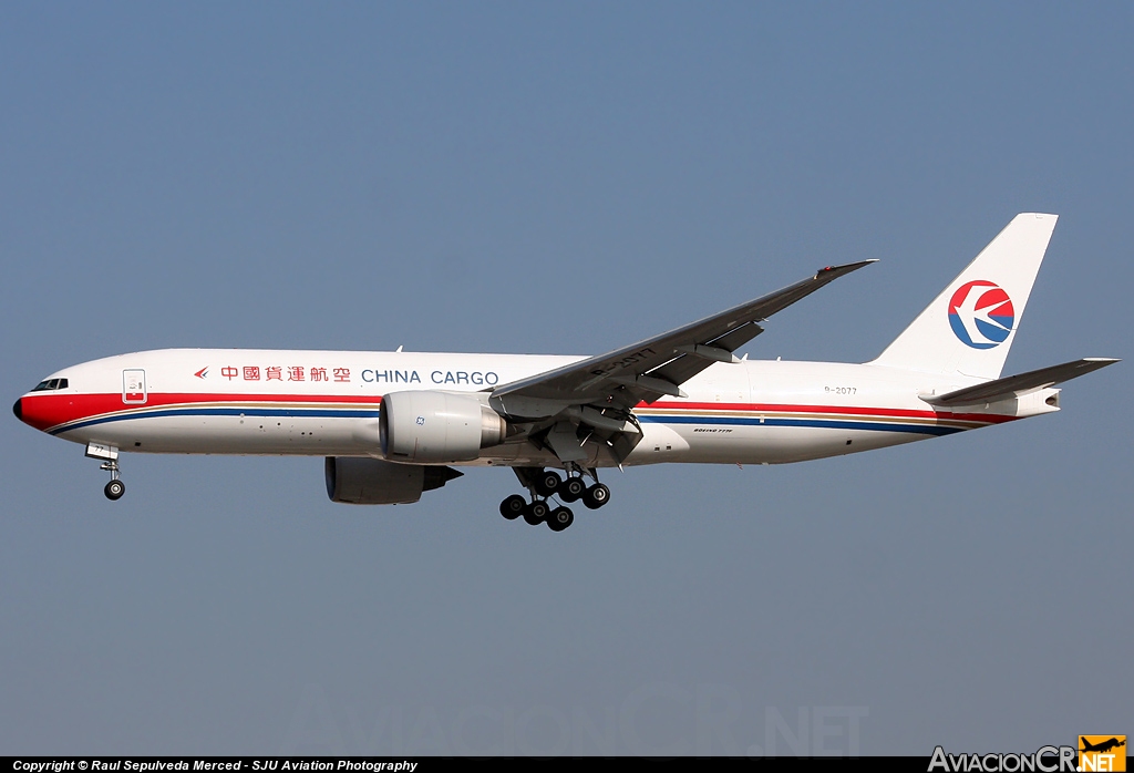 B-2077 - Boeing 777-F6N - China Cargo Airlines