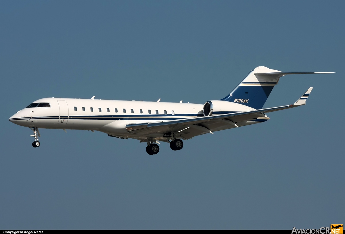 N120AK - Bombardier BD-700-1A10 Global Express - Privado