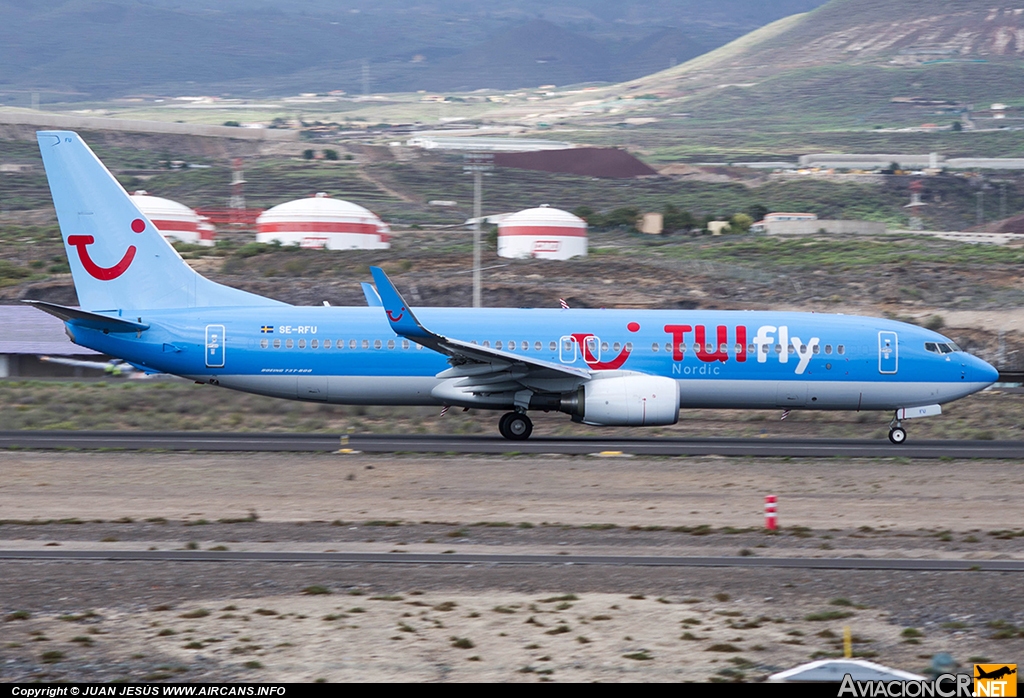 SE-RFU - Boeing 737-8K5 - TUIfly Nordic