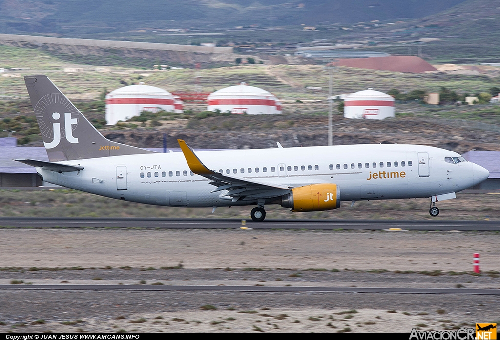 OY-JTA - Boeing 737-33A - Jettime