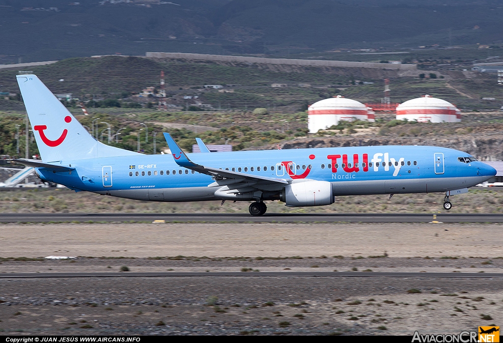 SE-RFX - Boeing 737-8K5 - TUIfly Nordic