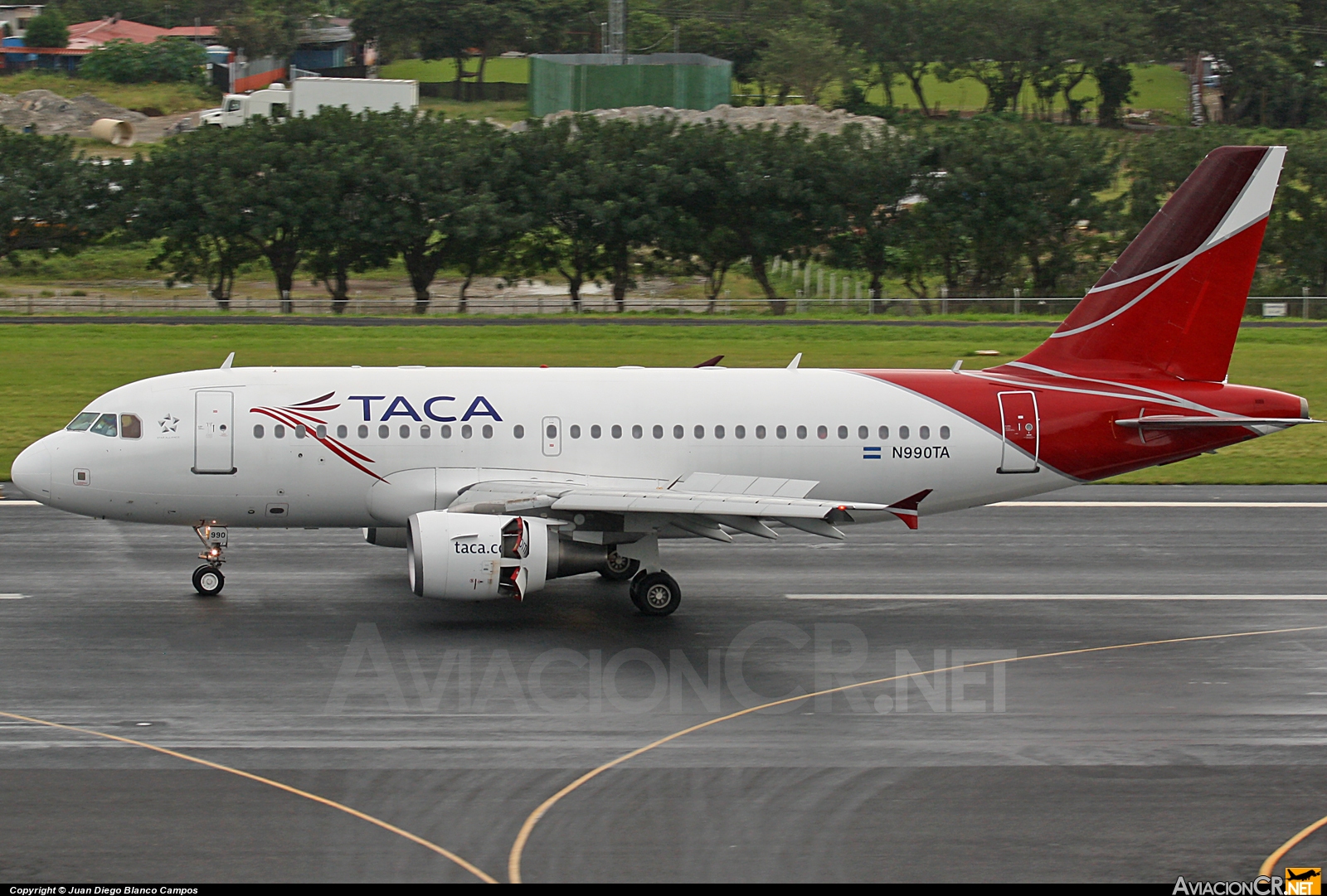N990TA - Airbus A319-112 - TACA