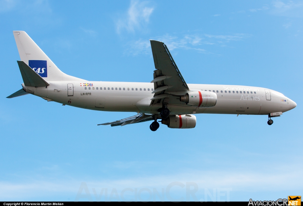 LN-RPR - Boeing 737-883 - Scandinavian Airlines - SAS