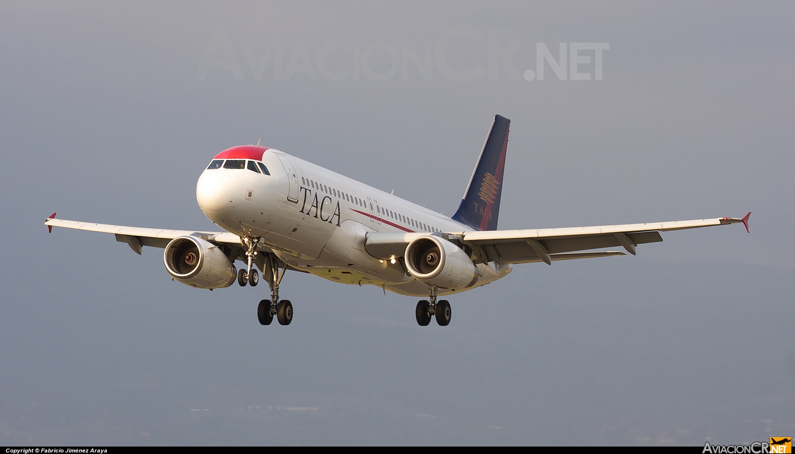 N493TA - Airbus A320-233 - TACA