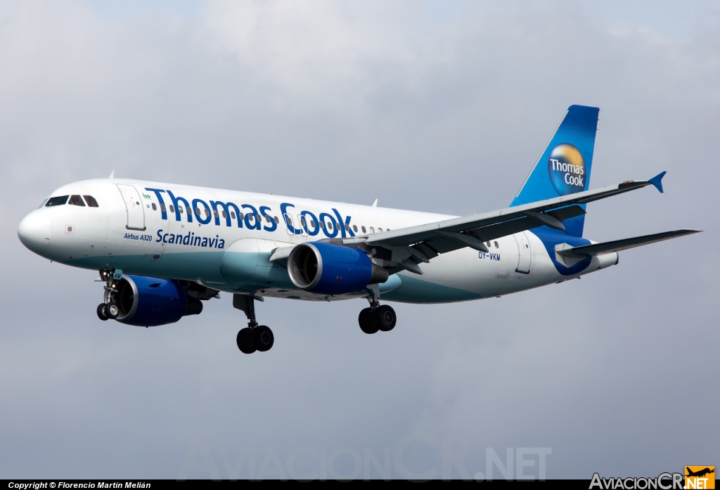 OY-VKM - Airbus A320-214 - My Travel Airways