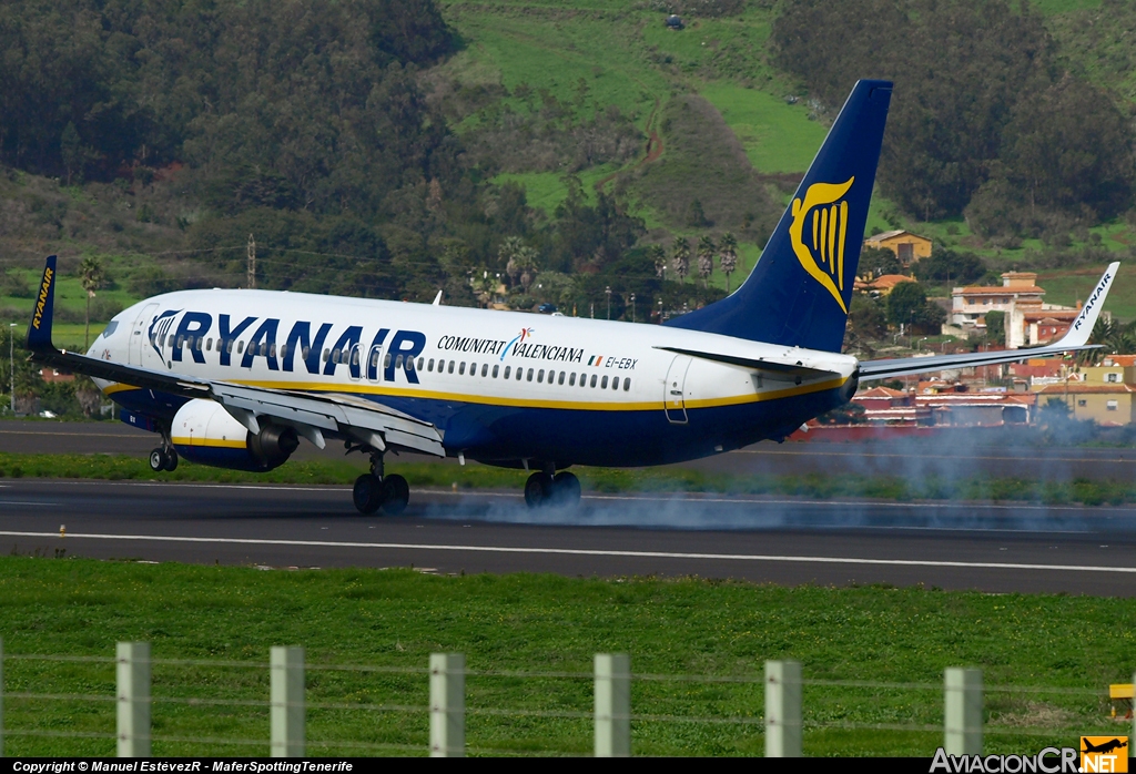 EI-EBX - Boeing 737-8AS - Ryanair