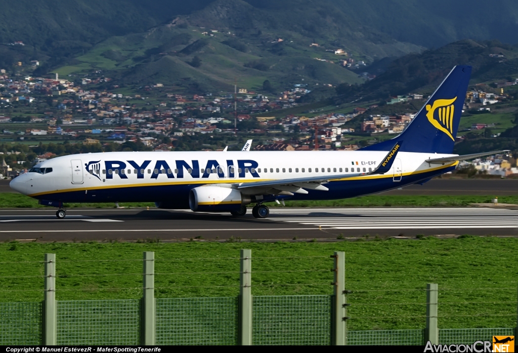 EI-EPF - Boeing 737-8AS - Ryanair