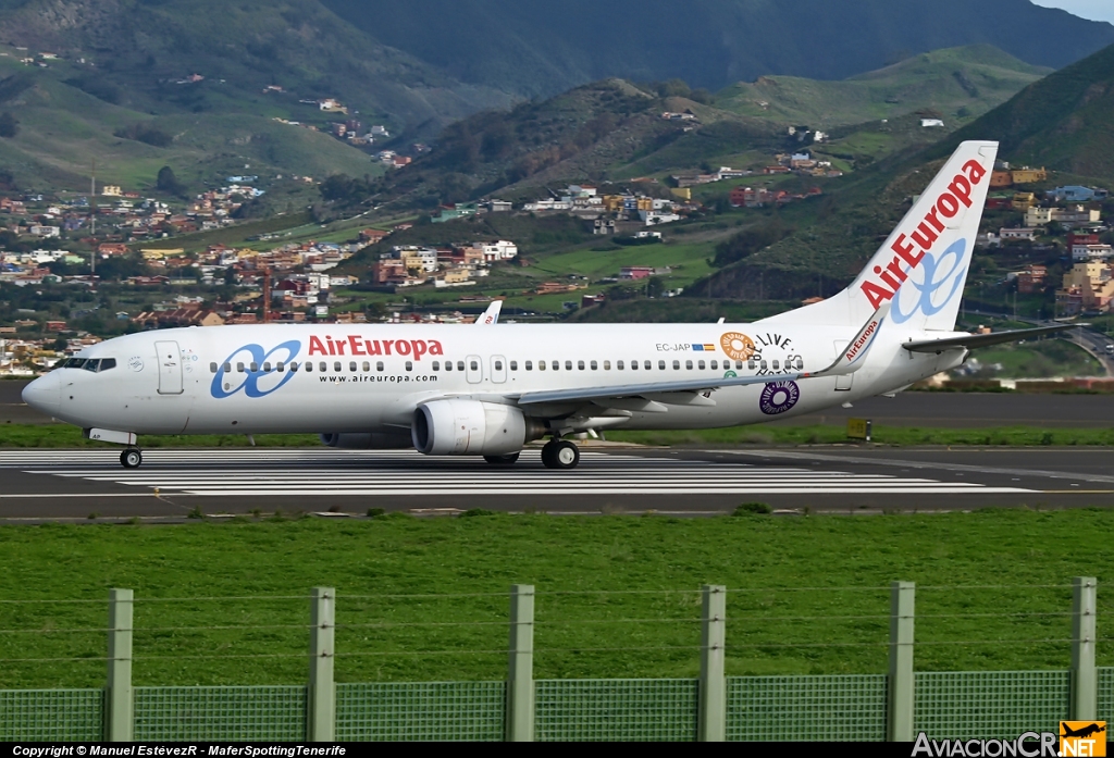 EC-JAP - Boeing 737-85P - Air Europa