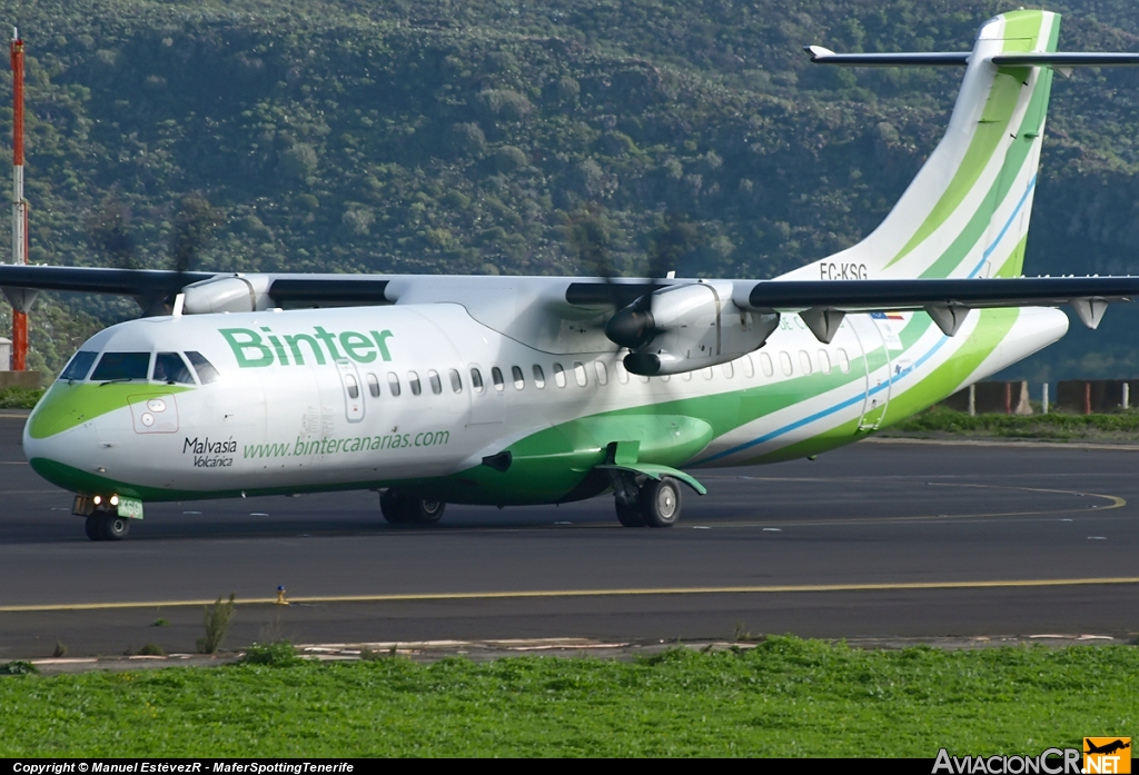 EC-KSG - ATR 72-212A - Binter Canarias