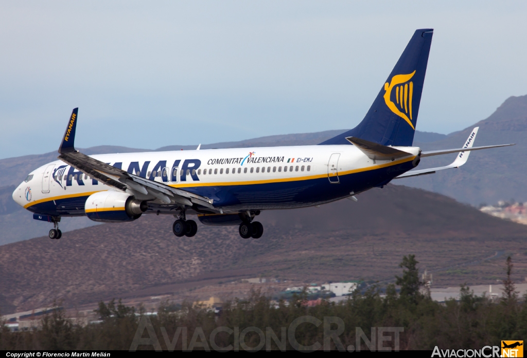 EI-EMJ - Boeing 737-8AS - Ryanair