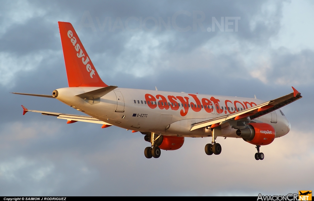 G-EZTC - Airbus A320-214 - EasyJet