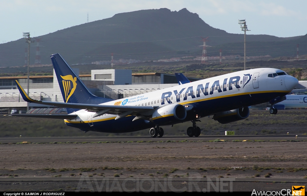 EI-DPY - Boeing 737-8AS - Ryanair