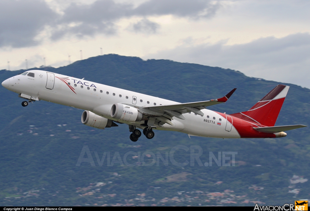 N937TA - Embraer 190-100IGW - TACA