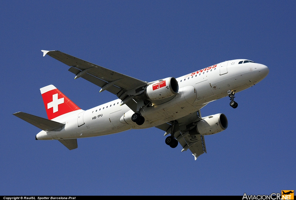 HB-IPU - Airbus A319-112 - Swiss International Air Lines